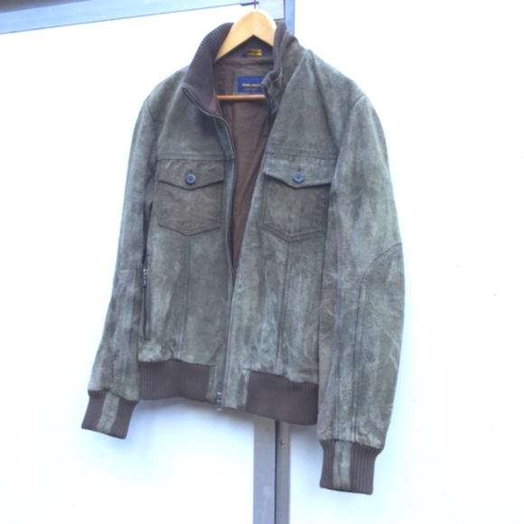 Zara Youth Suede Jacket - Picture 2 of 9